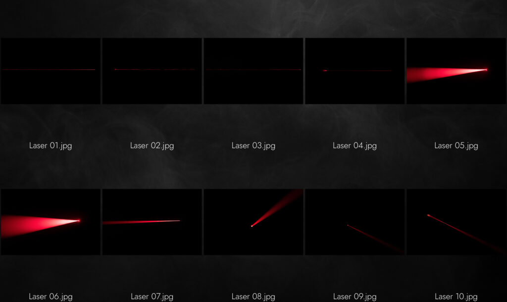 Laser overlays