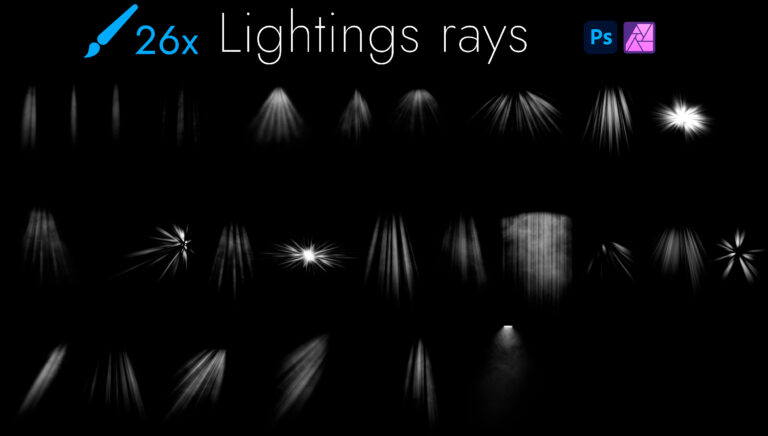 Brush - Lighting rays